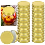 Zoeyes 50 Pcs Regular Mouth Mason Canning Jar Lids, Reusable Metal For M.... Fixed Price $25.36.