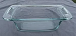 Pyrex C213 Easy Grab 1.5-QT. Rectangular Aqua Color Glass Loaf Pan Condition+++. Fixed Price $9.95.