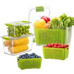 Luxear Fresh Container, Produce Saver Bpa Free Pack, Green. Fixed Price $47.23.