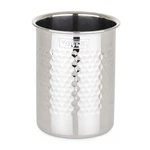 Viking Kitchen Holder, Hammered Stainless Steel Utensils Orga.... Fixed Price $76.07.