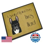 Caroline's Treasures Carolines BB1475JMAT French Bulldog Spoiled. Fixed Price $46.99.
