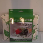 The Original Refrigerator Liners 3 Pack Vine Model Machine Washable White Green. Fixed Price $7.94.