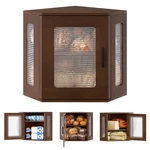 Tqvai Bread Box For Kitchen Countertop Large Corner Loaf Storage Contai.... Fixed Price $65.74.