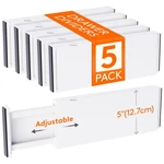 Drawer Dividers Expandable Adjustable Organizers Separators 5 Pack Lifewit. Fixed Price $51.98.