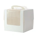 10PCS Inch Cake Boxes With BOARDS,6X6X6 Handle Bento,.... Fixed Price $23.84.