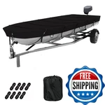 Grondnictory Jon Boat 10-12FT 420D Waterproof Covers Fits. Fixed Price $66.13.