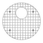 Whitehaus WHN16AG Matching Grid For Model WHNDA16 - Stainless Steel. Fixed Price $98.00.