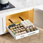 Hbl' Pack 21" Deep Pull Out Cabinet Organizer Adhesive, (13.8" 22.0") .... Fixed Price $37.49.