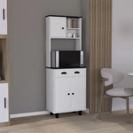Depot E-shop Waco 67" Kitchen Pantry With Two Cabinets, Open Shelves,. Fixed Price $326.23.