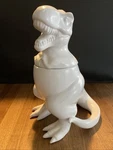 Threshold Stoneware White T-rex Dinosaur Cookie Jar. Fixed Price $39.99.
