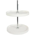 Knape & Vogt Plastic Lazy Susan Organizer 2-TIER For. Fixed Price $149.96.