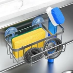 3-IN-1 Kitchen Sink Caddy Organizer With Sponge Holder, Brush Extra R.... Fixed Price $37.07.