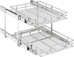 Tier Pull Out Cabinet Organizer 18X21IN Slide Kitchen Pantry Drawer. Fixed Price $120.83.