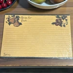 Main Street Press Fruitful Bounty By Susan Winget Recipe Cards Nip-. Fixed Price $8.50.