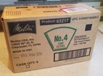 Case Melitta Cone Coffee Filters #4, 600 Count (6 Packages 100) PA4-100 Nb. Fixed Price $59.00.