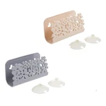 Nomija 2PCS Sponges Holder Rack Kitchen Sink 11*3.7*6.5CM, Gray & Beige. Fixed Price $16.03.