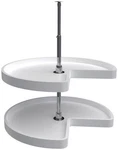Rev-a-shelf 6472-28-52 Classic Tier 28" Kidney Corner Lazy White. Fixed Price $134.99.