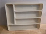 Vtg Mid Century Max Klein Cutlery Tray Silverware Drawer Organizer #C-65. Fixed Price $13.46.