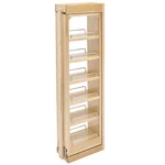Rev-a-shelf Pullout Wall Filler Cabinet Wooden Organizer, 39" Hgt, 432-WF39-6C. Fixed Price $221.99.