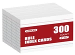 Index Cards 3X5 Inch - 300 Count Ruled Flash For Studying, Lined .... Fixed Price $11.86.