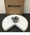 Rev-a-shelf 6421-18-11-52 18" Polymer Kidney Lazy Susan White. Fixed Price $31.23.