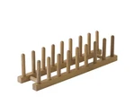 Lipper International 887 Bamboo Wood Plate Rack And Pot Lid Holder, 15-3/8" X. Fixed Price $23.99.