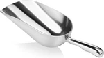 34523 One-piece Cast Aluminum Round Bottom Bar Ice Flour Utility Scoop, 12-OUNCE. Fixed Price $25.44.