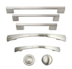 Brushed Nickel Cabinet Hardware Knobs Pulls Handles Kitchen Choose Pack. Fixed Price $25.47.