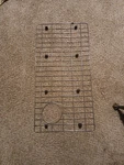 Elkay 19-13/16'' X 13-13/16'' 1-1/4'' Bottom Grid Sku: LKOBG2217SS. Fixed Price $26.99.