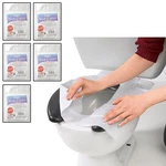 50 Sheets Toilet Seat Cover Disposable Paper Flushable Liner Pad Bathroom Travel. Fixed Price $9.99.