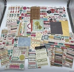 Huge Scrapbook Sticker Lot Echo Park Carta Bella Journaling Card Making. Fixed Price $29.99.