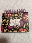 Vera Bradley Cookin With Recipe Book & Cards - Suzani Flip Top Spiral. Fixed Price $11.96.