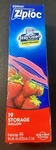 Ziploc Gallon Food Storage Bag Size (26.8 X27.3CM). Fixed Price $8.99.