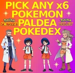 Pick Any X6 Shiny Or Not- Custom Pokemon 6IV Egg Competitive Team Scarlet Violet. Fixed Price $12.00.