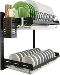 Kitchen Dish Rack,hanging Drying Organizer Storage Shelf Over SINK,2. Fixed Price $76.06.