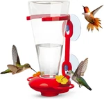 Window Hummingbird Feeders For Outdoors - Large Capacity Durable Plastic Eas. Fixed Price $33.99.