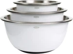 Oxo Good Grips 3-PIECE Stainless-steel Mixing Bowl Set. Fixed Price $102.99.