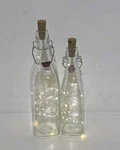2 Pack Kilner Square Clip Top Bottles Airtight Seal With Lights. Fixed Price $21.99.
