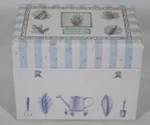 Rare C.r. Gibson Pfaltzgraff Naturewood Kitchen Collection Recipe Cards+file Box. Fixed Price $49.99.