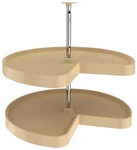 Rev-a-shelf LD-2472-28-15-1 Lazy Daisy Polymer Double Tier 28" Almond. Fixed Price $75.00.