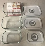 Chef Preserve Glass Vacuum Seal Containers For Food Storage Small Medium Large. Fixed Price $50.00.