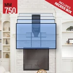 Mantel Mount Pro MM750 Series Premium Pull Down & Swivel Tv. Fixed Price $989.00.