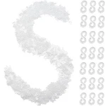 Ruidee 1000PCS Clips Rubber Band Bracelet Hooks Clasps 11MM Small, White. Fixed Price $10.52.
