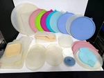 Tupperware Lids Seals Lot Same Day Shipping. Fixed Price $62.00.