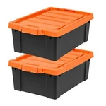 Iris Usa 11.75 Gallon Heavy-duty Plastic Storage Bins, 2 Pack, Store-it-all. Fixed Price $76.79.