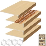 Kuzrznh Wire Shelf Covers Set Of 4 36X16X3 In Durable Pvc For. Fixed Price $209.62.