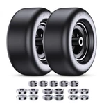 Uiuaquas 13X6.50-6 Flat Free Lawn Mower Tires 2 Pack Zero Turn. Fixed Price $179.99.