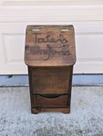 Vintage 'taters & Onyuns' Potatoes Onions Farmhouse Country Wooden Storage Box. Fixed Price $120.89.