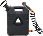 5.5 Gallon Portable Water Tank With Pump And 8 Modes Sprayer, Emergency. Fixed Price $221.29.