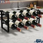 2 Tier Wine Rack For 8 Bottles Stackable Storage Modern Countertop Organizer New. Fixed Price $16.75.